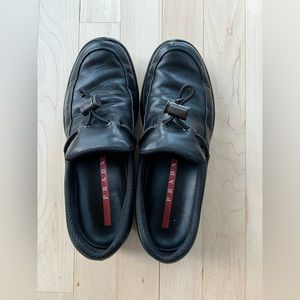 Vintage Prada loafers made in Italy, size 37 (7 US)
